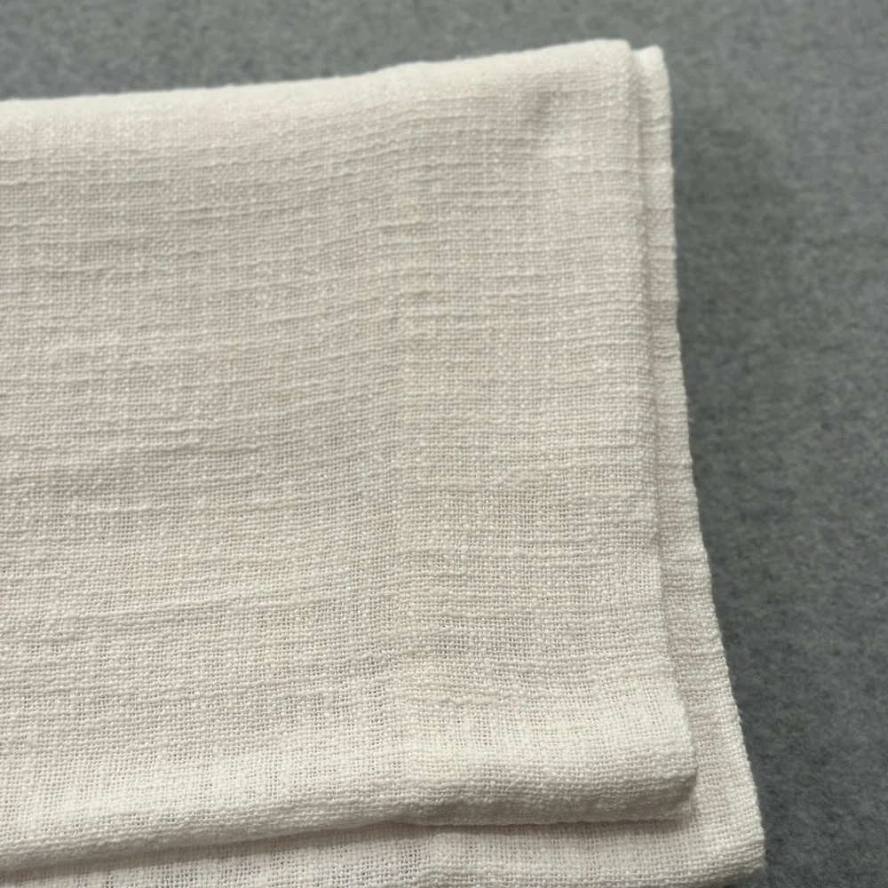 Crate & Barrel Lindstrom Sheer Ivory Curtain Panels